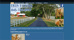 Desktop Screenshot of irisfarms.com